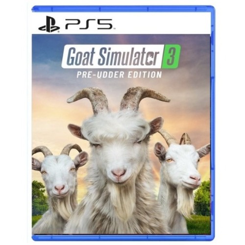 遊戲片 現貨免運 PS5模擬山羊 3 Goat Simulator 3 中文版 遊戲片 台灣公司貨 模擬山羊3