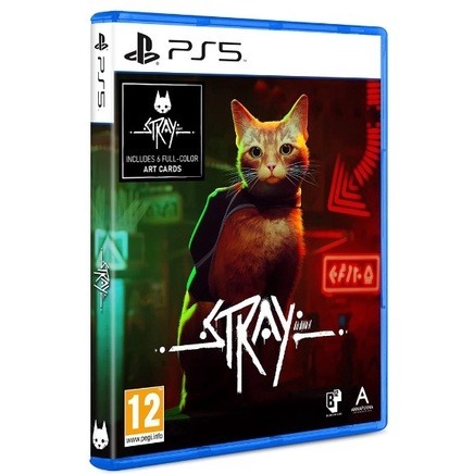 遊戲片 現貨免運 PS5浪貓 Stray 全新現貨 附特典 PS5 遊戲片 實體片 非數位版 貓咪