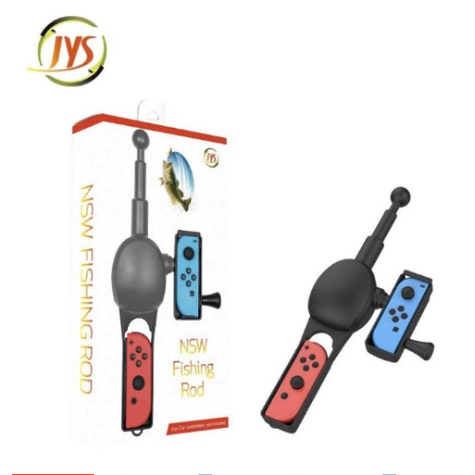 台灣現貨 DOBE NS Switch Joy-Con 體感釣魚竿 釣竿 釣魚遊戲竿 傳奇小釣手 釣魚🐶 萌電玩