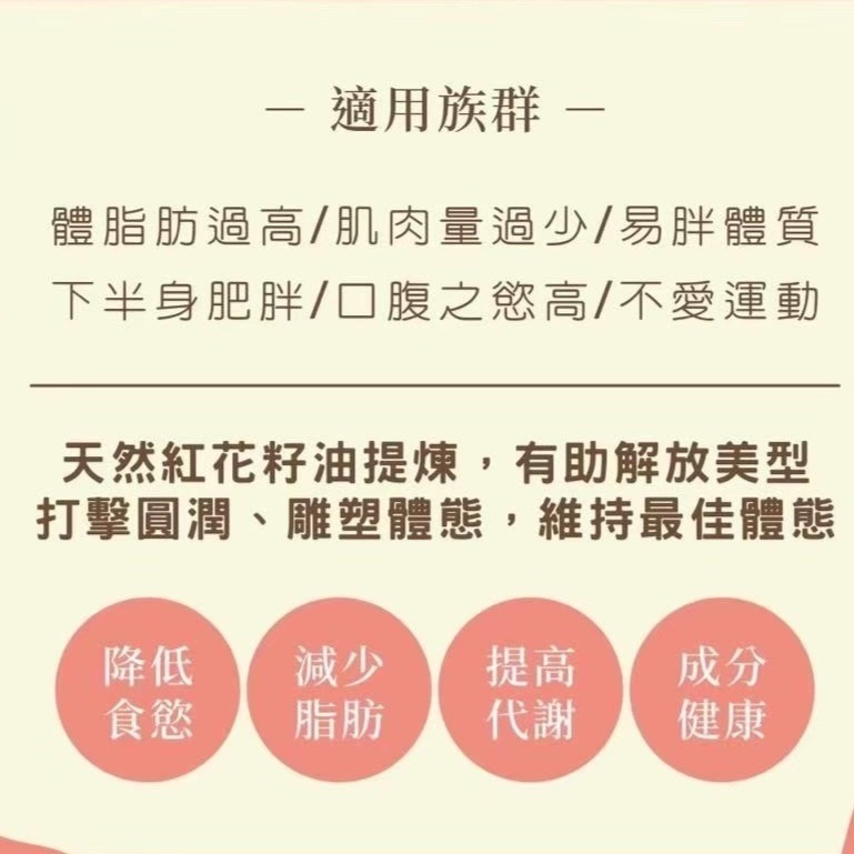 CLA 紅花籽油光漾膠囊-細節圖3