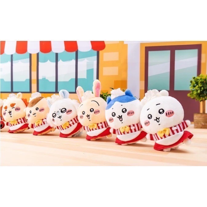 單品免運 京京國際 現貨 餐飲科系 食品科系畢業🎓送這個最對味👍初代餐廳 日本🇯🇵吉伊卡哇 吊飾娃娃-細節圖2