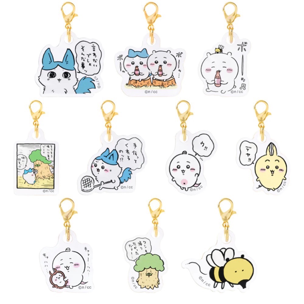 單品免運 京京國際 現貨拉鏈吊飾公仔釦 全10種（盒）平行世界 來自時空的吉伊卡哇🇯🇵✈️奇美拉 盲盒 吊牌 立牌-細節圖2