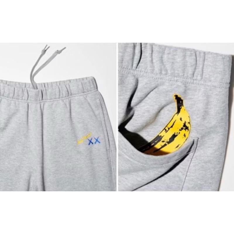 現貨絕版各剩1 男女同款超美酷帥 限定限量限購 日本🇯🇵UNIQLO x KAWS +Warhol極難得兩大當代藝術大師-細節圖5