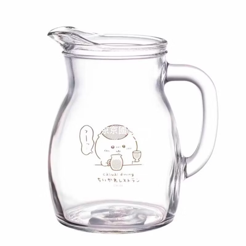 單品免運 京京國際 現貨 日本製栗子 玻璃水壺 紅酒杯🍷輕鬆帶回家🇯🇵 吉伊卡哇 千川餐廳原廠商品 栗子 紅酒杯-規格圖3