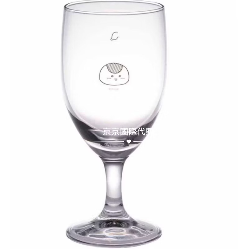 單品免運 京京國際 現貨 日本製栗子 玻璃水壺 紅酒杯🍷輕鬆帶回家🇯🇵 吉伊卡哇 千川餐廳原廠商品 栗子 紅酒杯-規格圖3