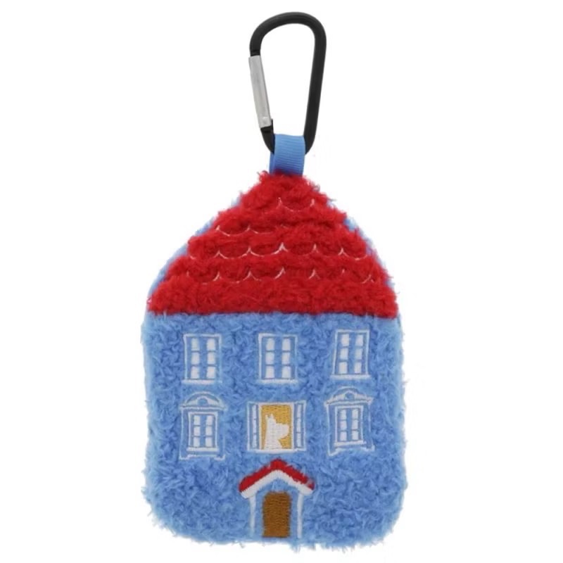 單品免運 京京國際 現貨 日本🇯🇵✈️ 嚕嚕米 房子 🏠造型 折疊 收納袋 輕質且堅固的防撕裂面料製成-細節圖2