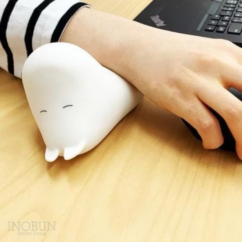 ￼預購 日本 MOOMIN 嚕嚕米 療癒 紓壓 滑鼠 護腕 河馬 護腕滑鼠墊 軟軟 捏捏 交換禮物 實用-細節圖7