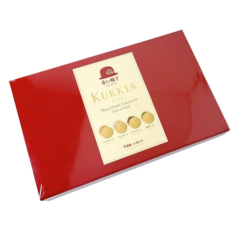 年節禮盒送禮🎁推薦👉日本 紅帽子 法蘭酥綜合禮盒 24枚 187.2g 一同迎接美好新年~-細節圖2