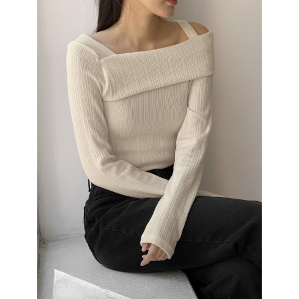 ² ⁰ ² ⁴ 12月 正韓 韓國🇰🇷露肩造型針衣  •三色-細節圖6