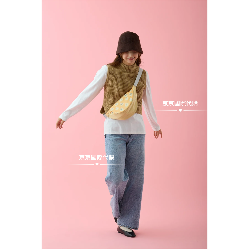 日本🇯🇵吉伊卡哇 單肩包 胸包 方便拿取 存放 體積便利 非常適合購物和散步 背著就去走走吧💕-細節圖4