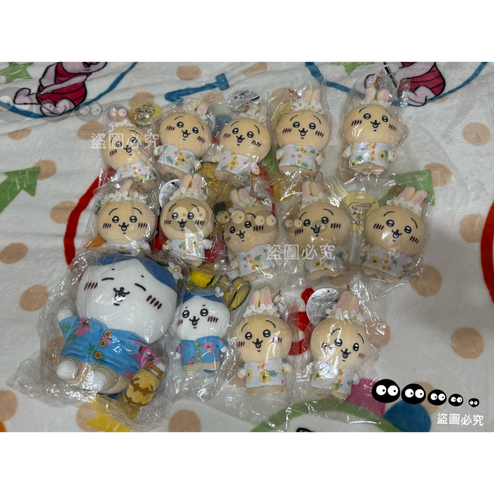 單品免運 京京國際 現貨 絕版夏威夷🌼花朵 觀光 兔兔在這裡🔥日本🇯🇵吉伊卡哇 夏威夷 系列-細節圖3