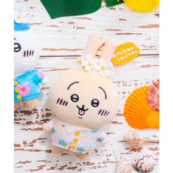 單品免運 京京國際 現貨 絕版夏威夷🌼花朵 觀光 兔兔在這裡🔥日本🇯🇵吉伊卡哇 夏威夷 系列-規格圖3