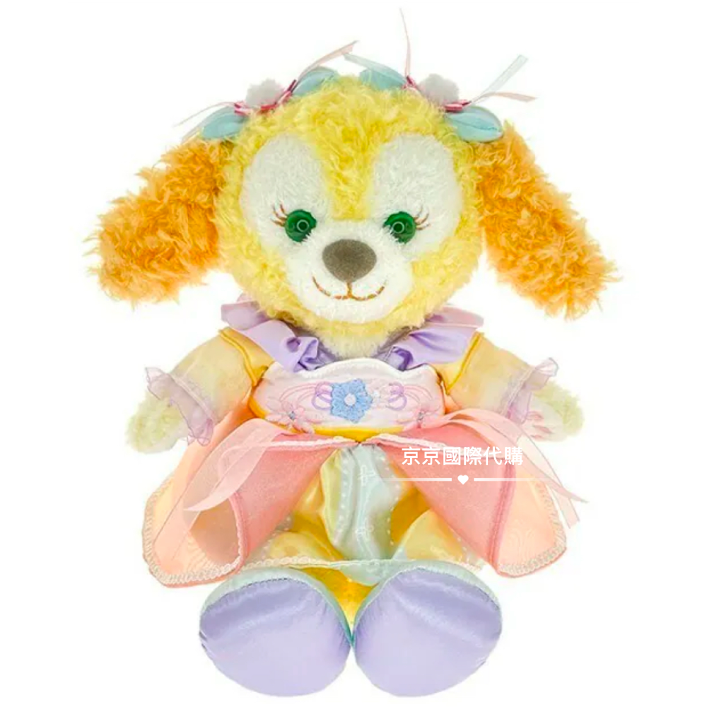 現貨 香港🇭🇰迪士尼樂園 中秋節 達菲家族 玩偶絨毛  娃娃 可琦安 餅乾狗 CookieAnn 史黛拉 兔-細節圖3