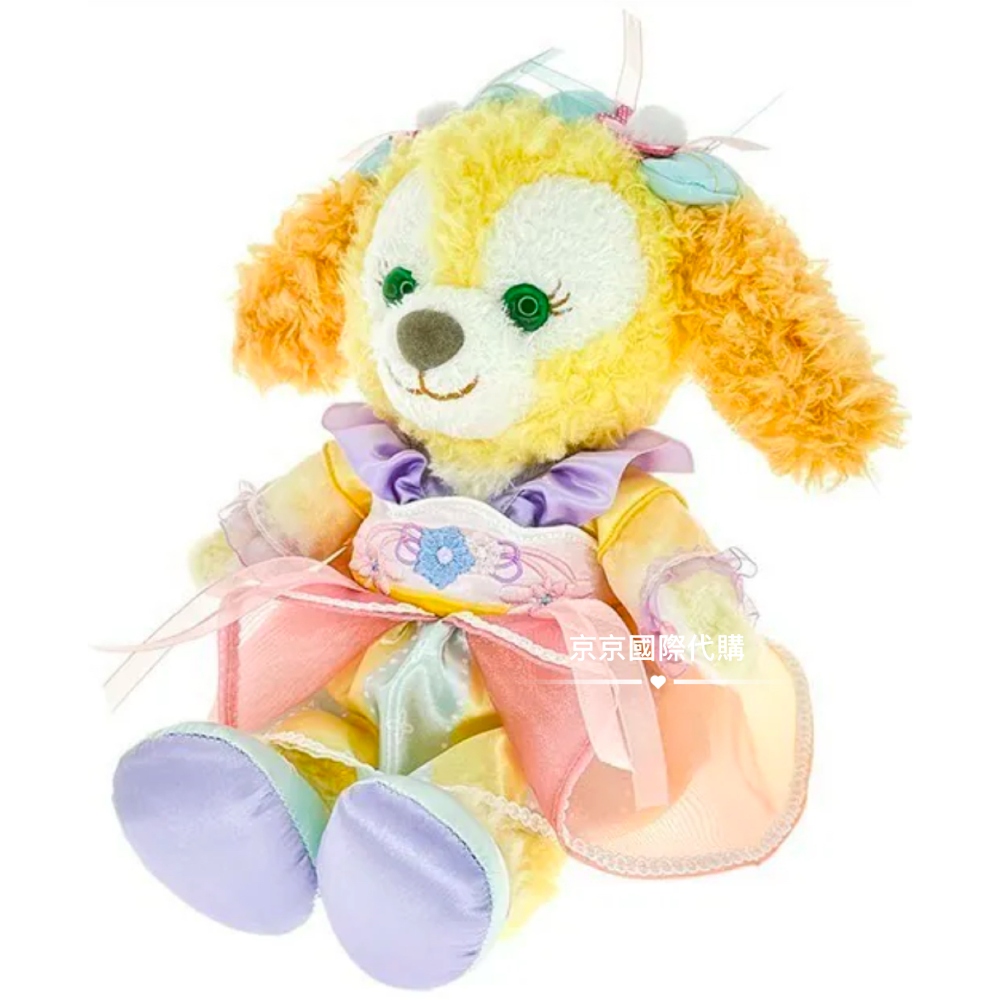 現貨 香港🇭🇰迪士尼樂園 中秋節 達菲家族 玩偶絨毛  娃娃 可琦安 餅乾狗 CookieAnn 史黛拉 兔-規格圖3