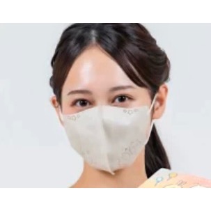 京京國際 現貨 日本🇯🇵✈️吉伊卡哇 3D立體口罩😷ㄧ邊是吉伊 小八 另一邊是兔兔 每天保護您不被空氣污染👍-細節圖5