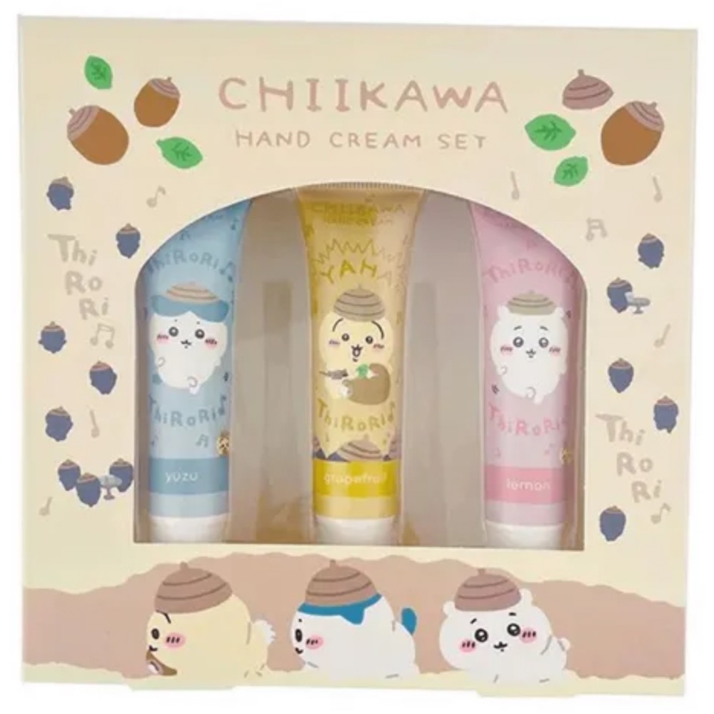 日本🇯🇵吉伊卡哇 護手霜套裝 可以享受三種不同的香味～非常適合作為禮物或犒賞自己～-細節圖2