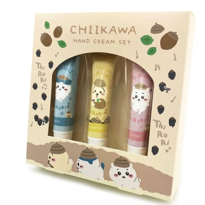 日本🇯🇵吉伊卡哇 護手霜套裝 可以享受三種不同的香味～非常適合作為禮物或犒賞自己～-細節圖3