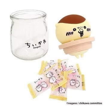 玻璃罐 造型罐 糖果瓶 日本🇯🇵吉伊卡哇 小可愛 小八貓 栗子 兔-規格圖7