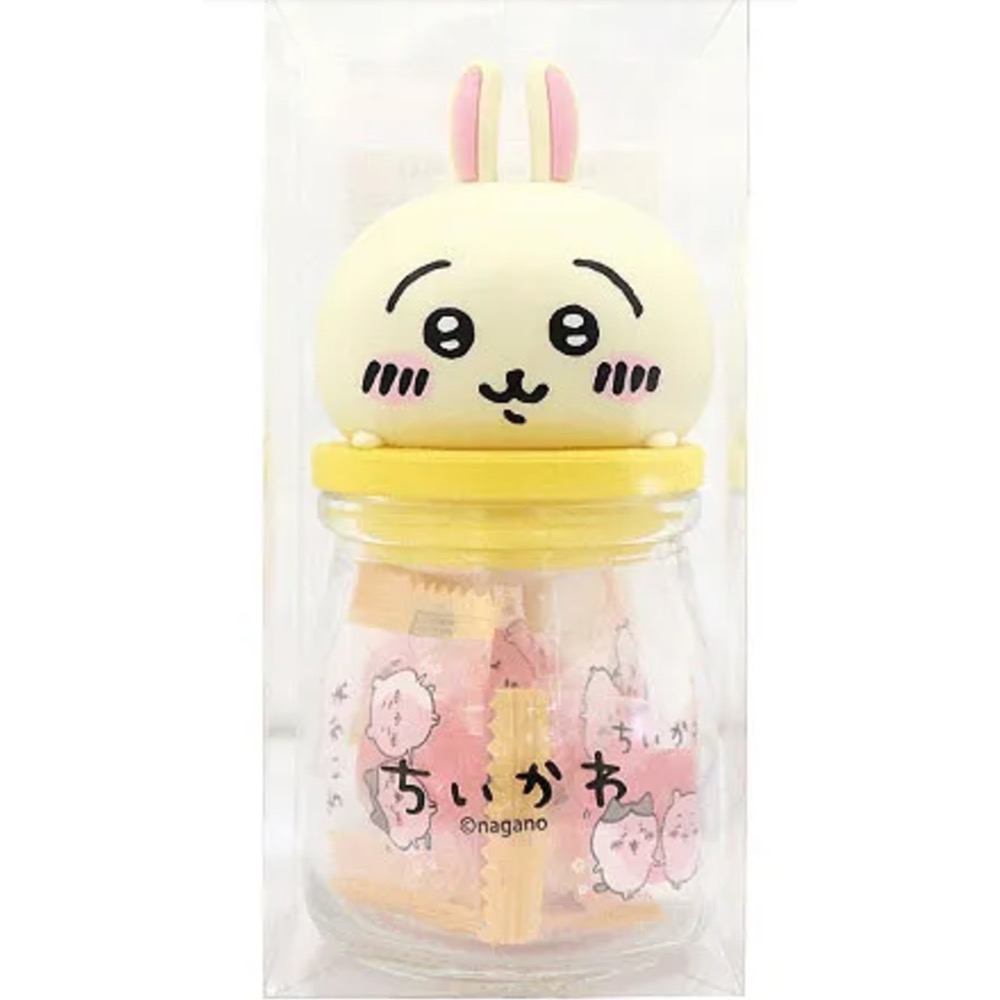 玻璃罐 造型罐 糖果瓶 日本🇯🇵吉伊卡哇 小可愛 小八貓 栗子 兔-規格圖7