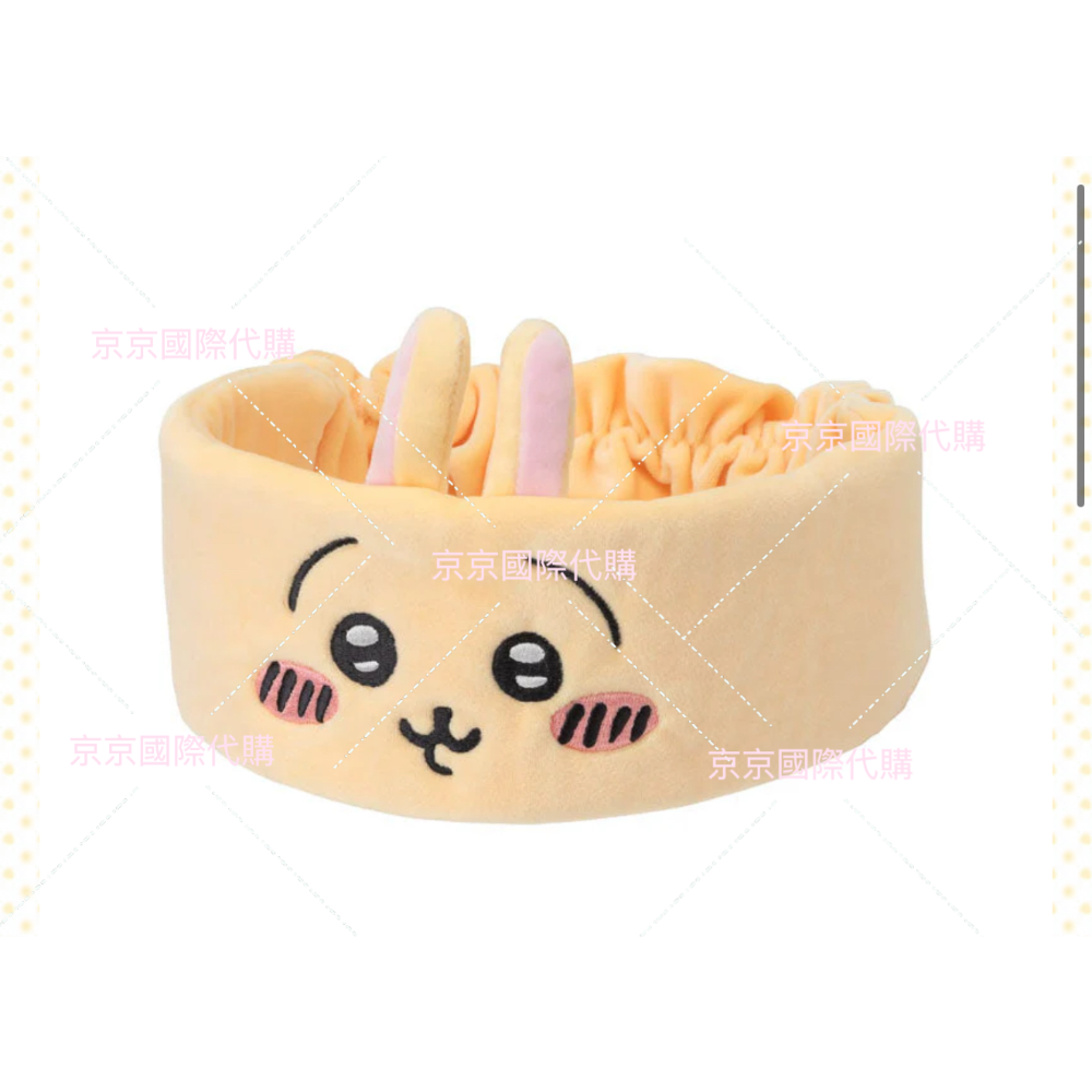 造型髮帶 美容帶 寄生桃有現1 日本🇯🇵✈️吉伊卡哇 髮帶 瀏海 造型 吉伊 小八 兔 小桃 栗子 古本-規格圖4