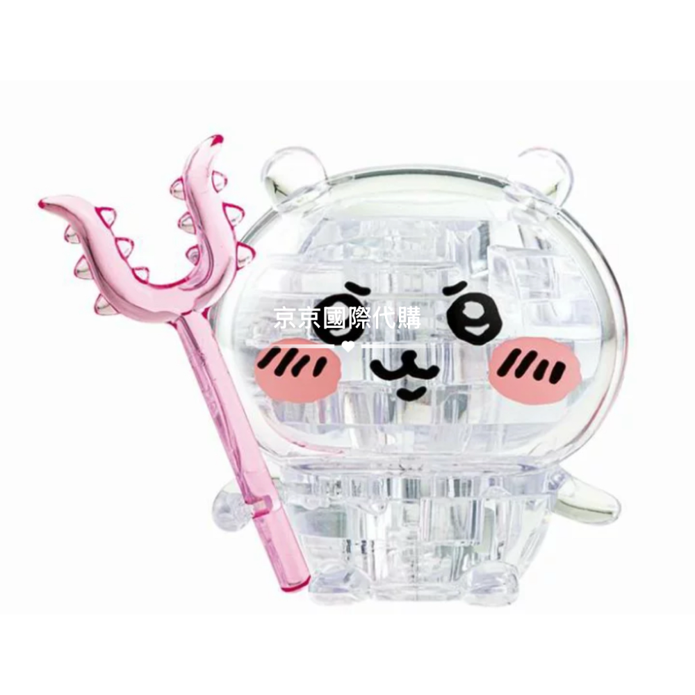 單品免運 京京國際 現貨 可愛的討伐吉伊與朋友們 被製作成立體水晶拼圖 🧩閃閃發亮 公仔模型 日本🇯🇵吉伊卡哇-規格圖3