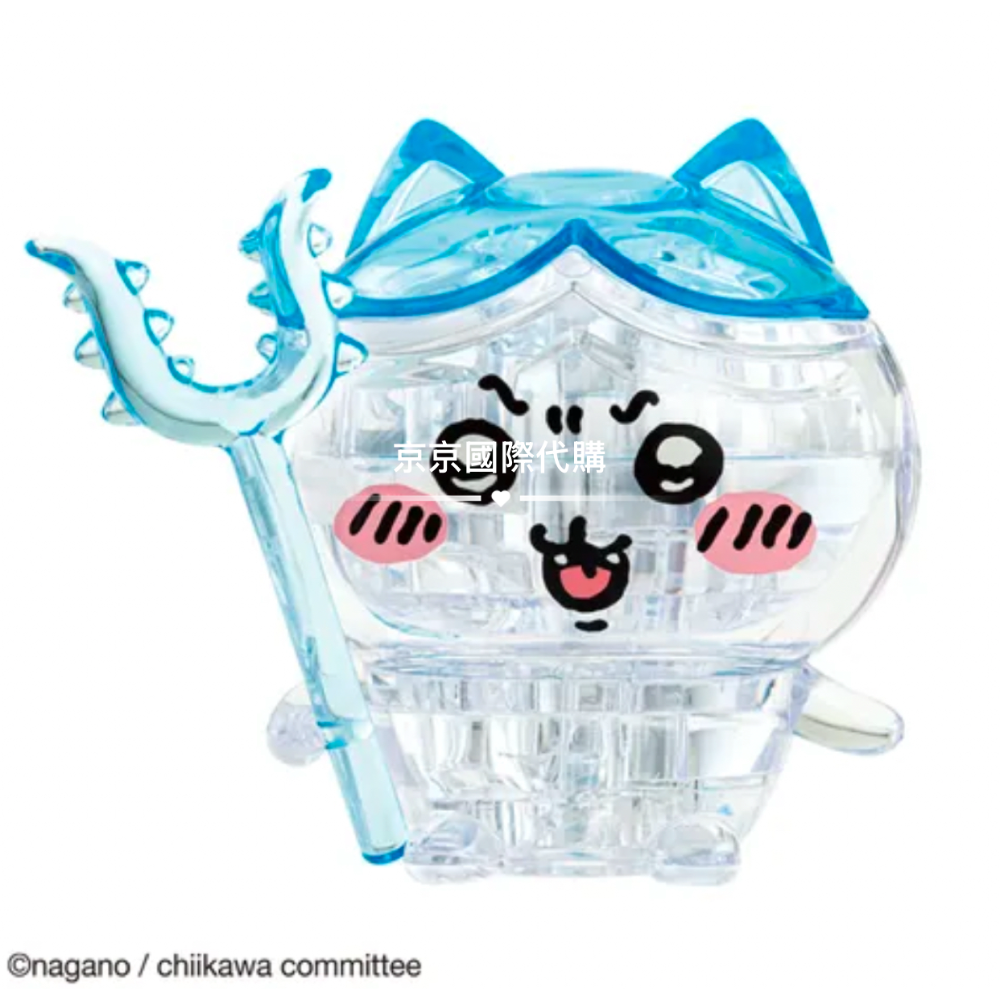 單品免運 京京國際 現貨 可愛的討伐吉伊與朋友們 被製作成立體水晶拼圖 🧩閃閃發亮 公仔模型 日本🇯🇵吉伊卡哇-規格圖3