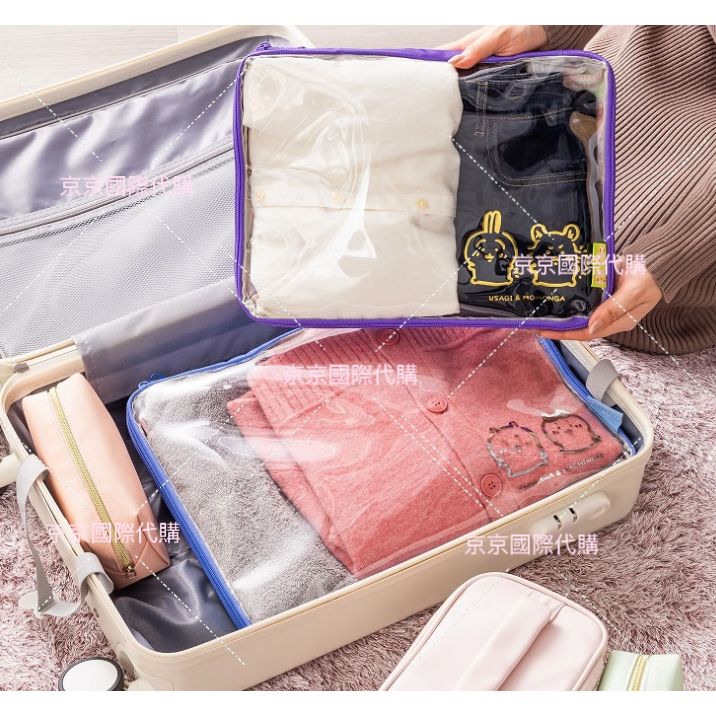 單品免運 京京國際 現貨 收納袋 側背包 手機包 錢包 折疊收納袋 折疊收納箱🇯🇵吉伊卡哇-細節圖4