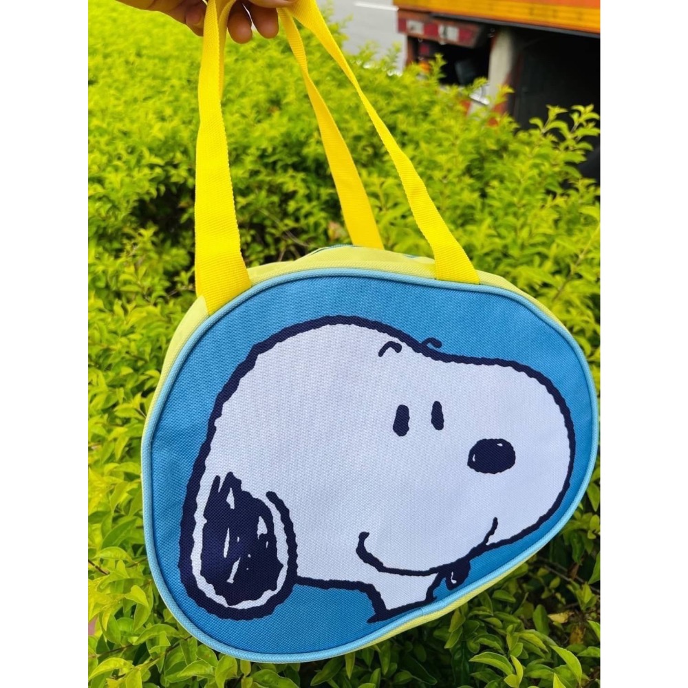 正版 史努比造型手提包 尺寸27x15x21cm-細節圖4