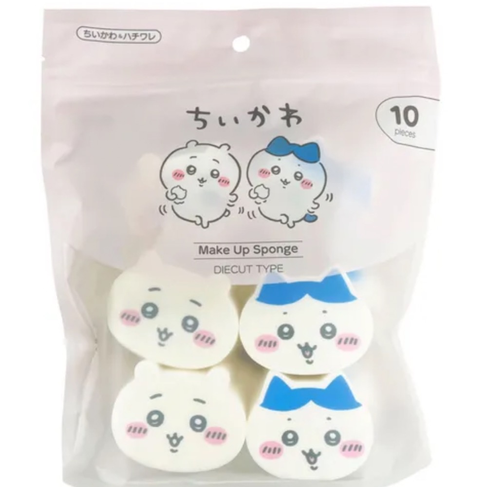 公仔大臉 化妝棉 日本🇯🇵吉伊卡哇 讓你的日常化妝時間變得更有趣-規格圖3