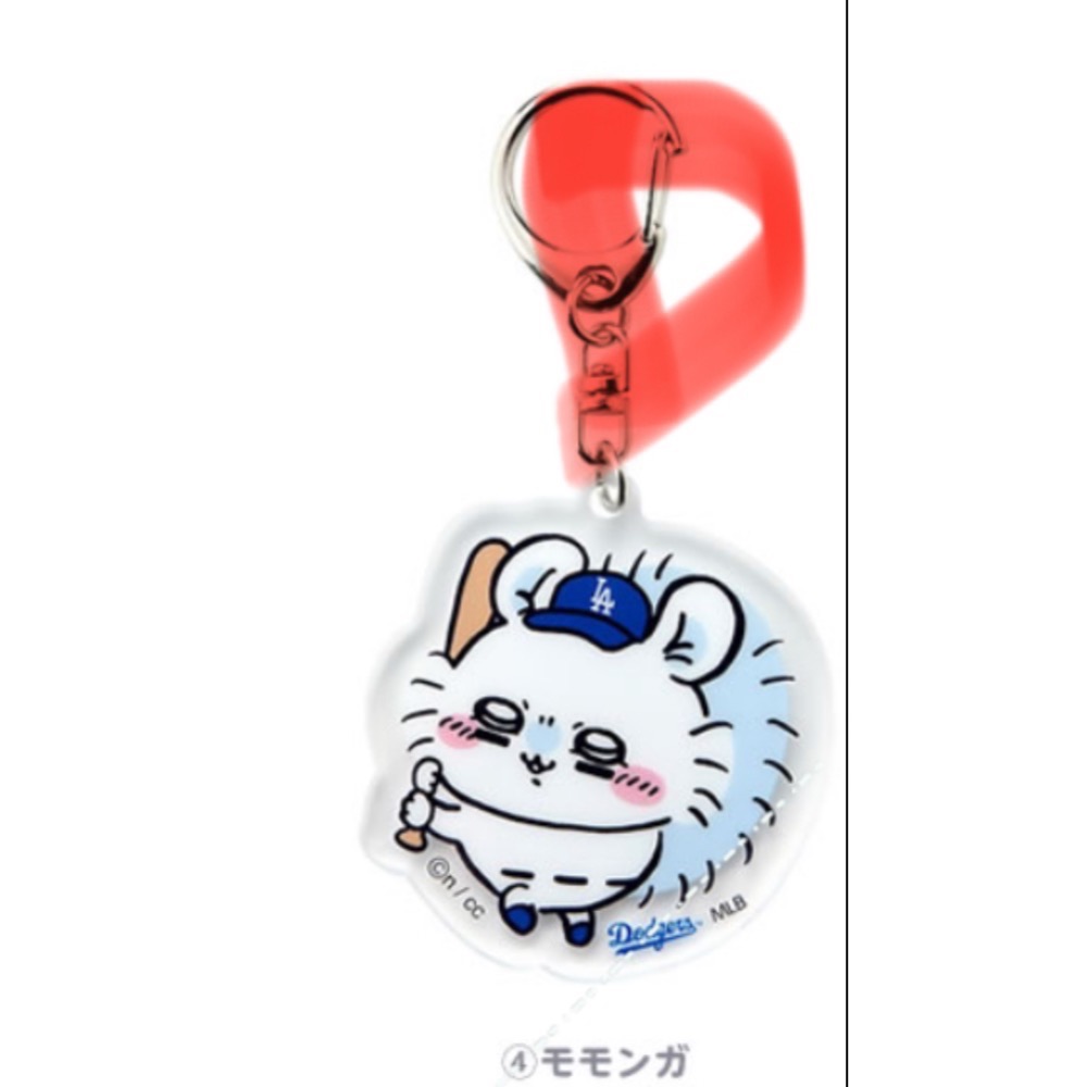 現貨 鑰匙圈 數量有限預購從速 錯過真的不再 日本🇯🇵MLB 棒球 吉伊卡哇 聯名款-規格圖3