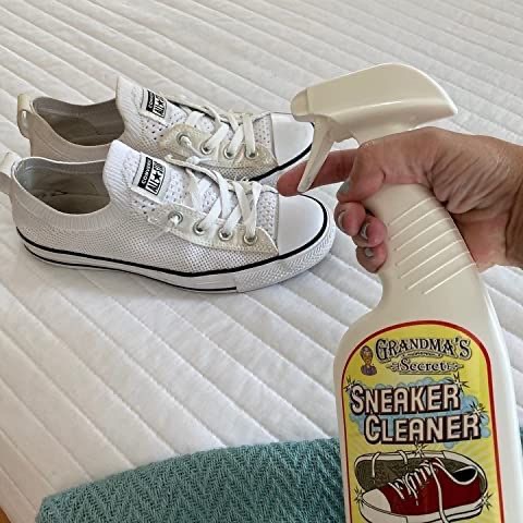 清潔髒鞋剋星~美國 Grandma＇s Secret 老奶奶的秘密 鞋用去漬噴霧 473ml-細節圖4