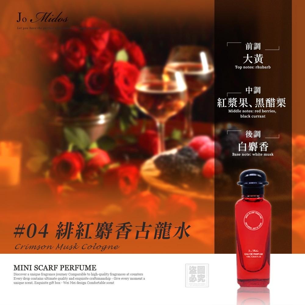 Jo Midos迷你愛馬橘絲巾香水禮盒-細節圖4