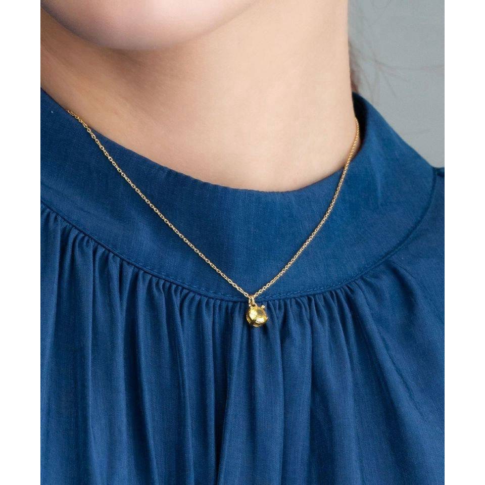 日本製 銀座專櫃　閃耀誕生石項鍊-細節圖5