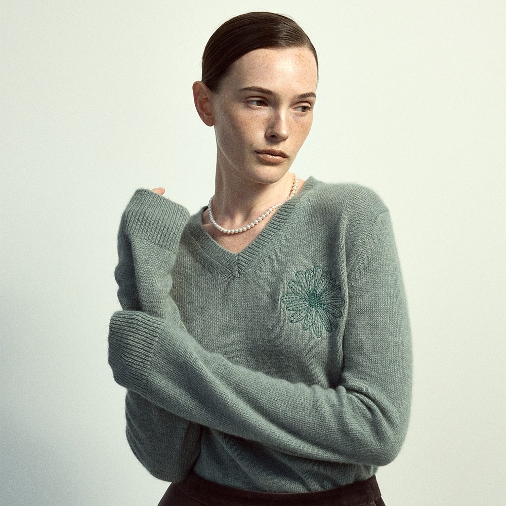 限時限量 韓國代購 Mardi Mercredi 線條小狗寬版襯衫系列  結合韓系潮流與法式優雅的人氣品牌 京京國際代購-細節圖3