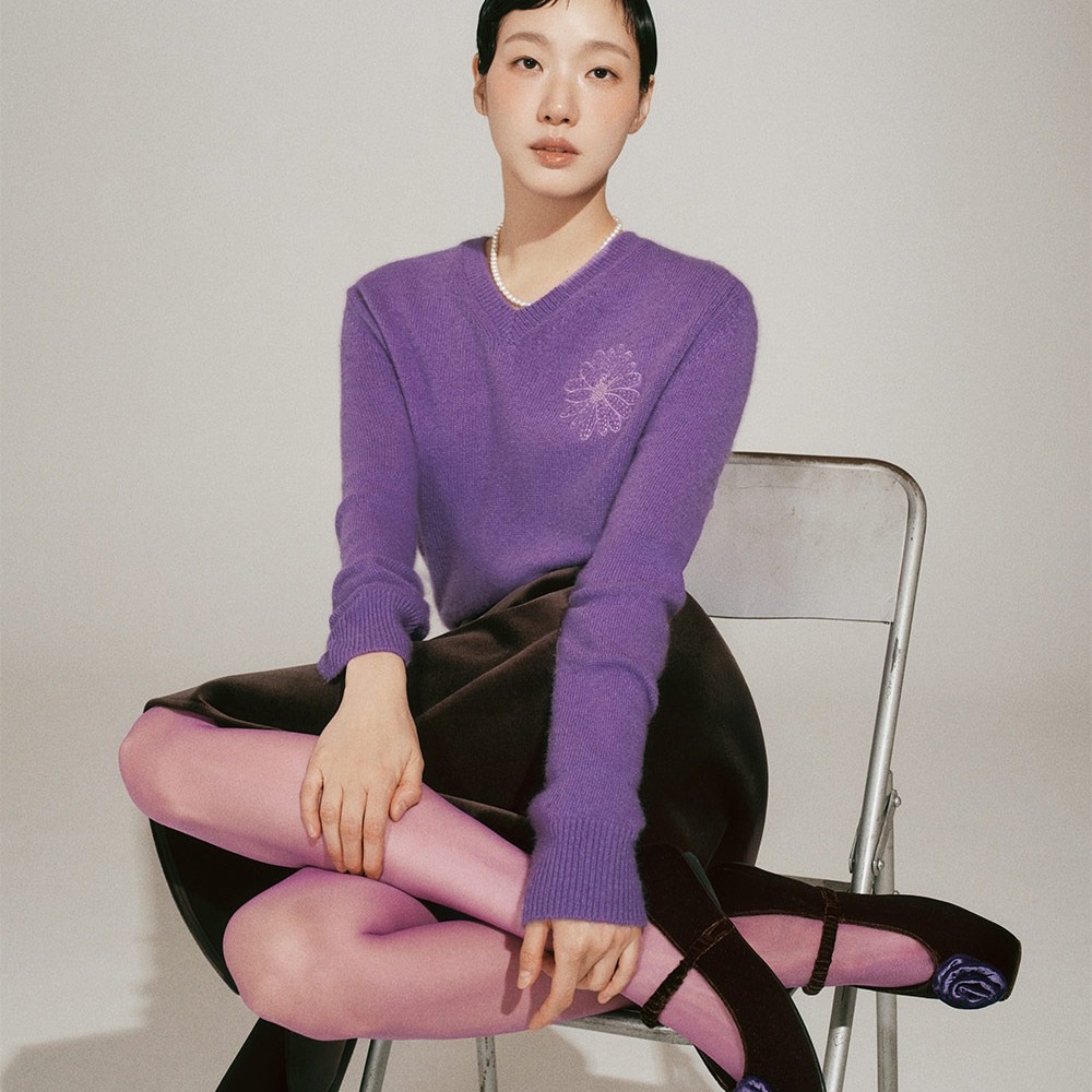 限時限量 韓國代購 Mardi Mercredi 線條小狗寬版襯衫系列  結合韓系潮流與法式優雅的人氣品牌 京京國際代購-細節圖5