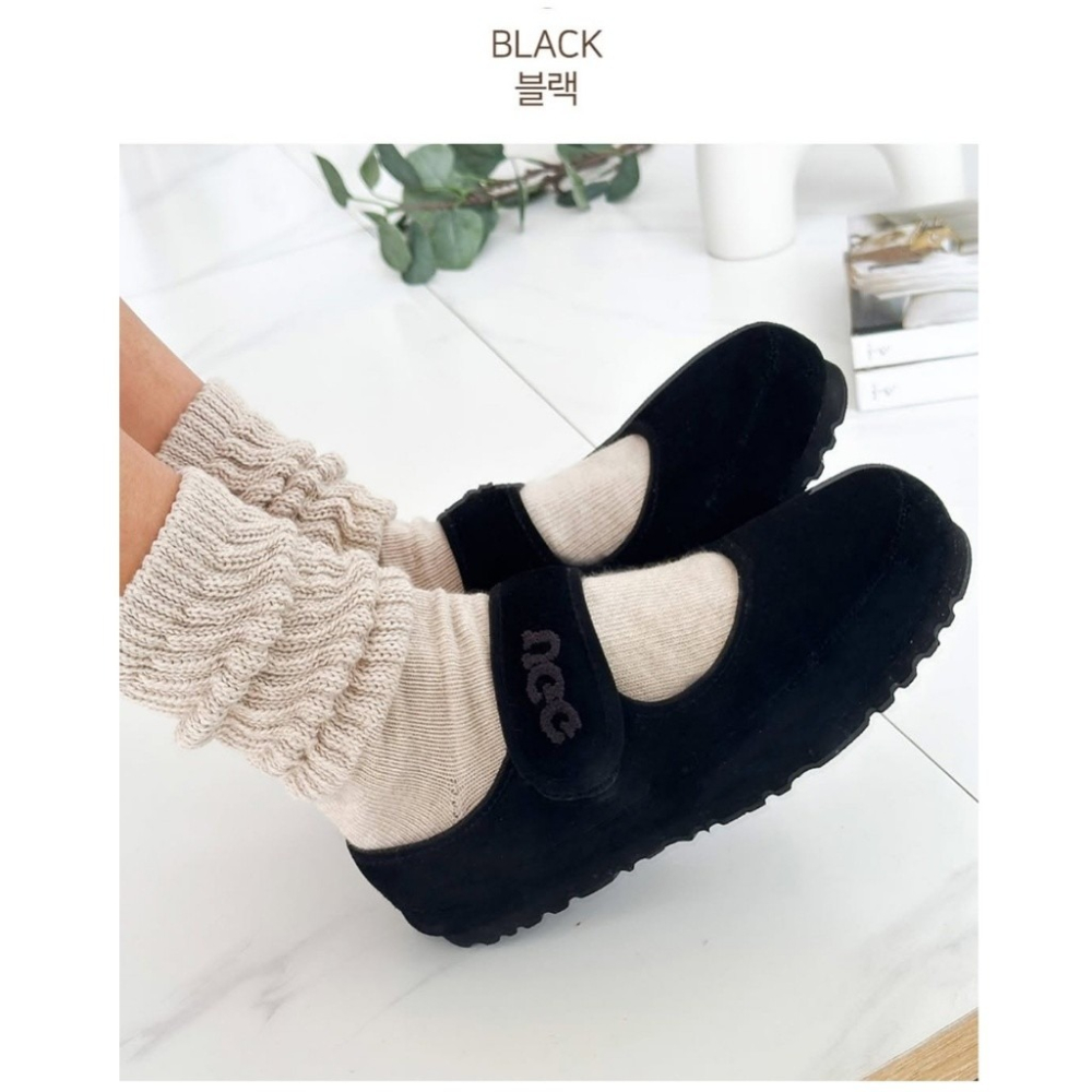 限時限量優惠 澳洲代購 OZWEAR UGG 復古瑪莉珍平底毛毛鞋【OB970】 UGG秋冬爆紅新作  京京國際代購-細節圖2