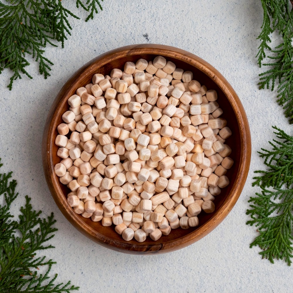 日本製  SUNDAY MARKET天然消臭土佐檜木粒(210g) 來自高知森林的氣息 讓家裡也飄著一點森林的氣息-細節圖2