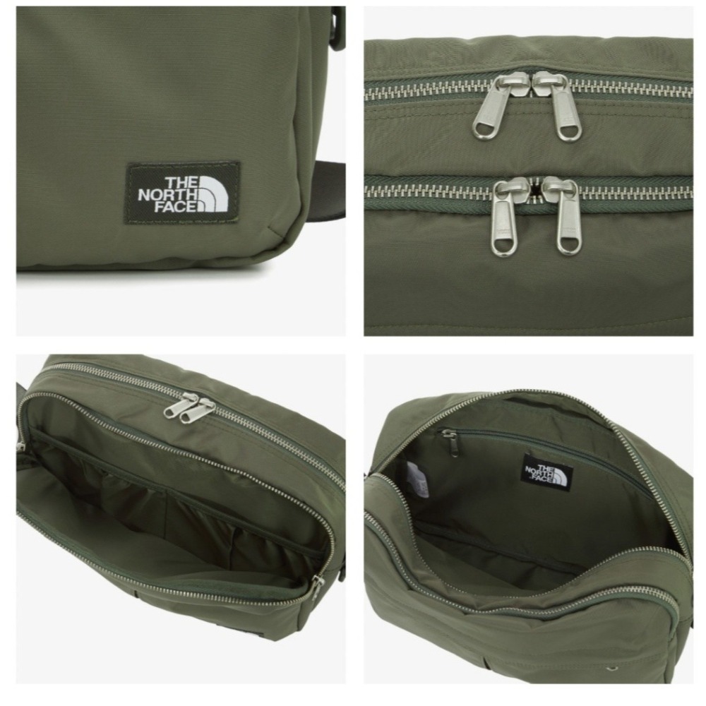 限時限量 韓國代購The North Face 中型輕量尼龍斜紋布 側背包 低調又超好裝🤗一咖搞定 #京京國際代購-細節圖3