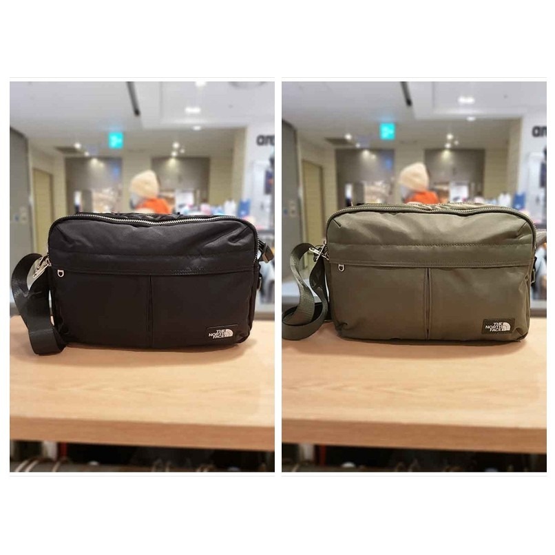 限時限量 韓國代購The North Face 中型輕量尼龍斜紋布 側背包 低調又超好裝🤗一咖搞定 #京京國際代購-細節圖4
