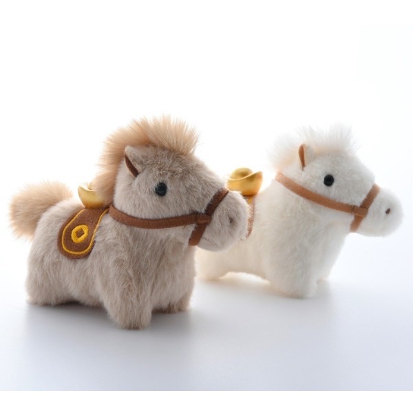 馬上有錢可愛毛絨小馬掛飾 專屬的招財幸運守護神 京京國際代購 官賴@489jceqr-細節圖5