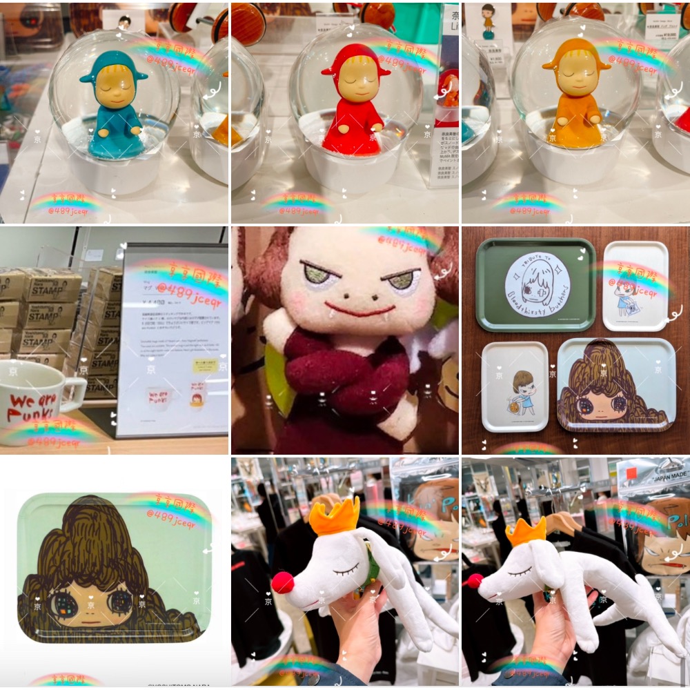美智週邊 奈良美智狗布偶 Yoshitomo Nara 2003絕版正品奈良美智夢遊娃娃