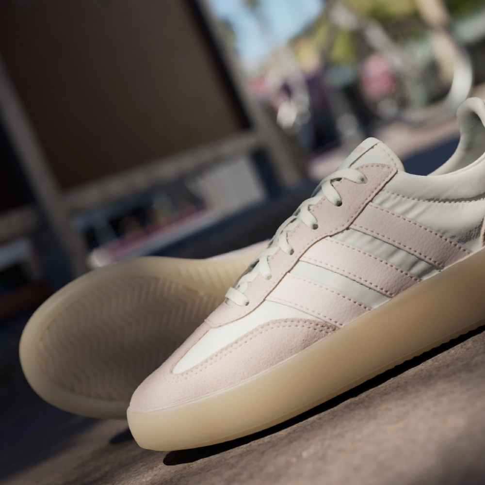 限時限量 韓國代購 Adidas Barreda Decode 奶油裸粉休閒女鞋 ＃海外限定款   乾淨簡單的純淨色系-細節圖6