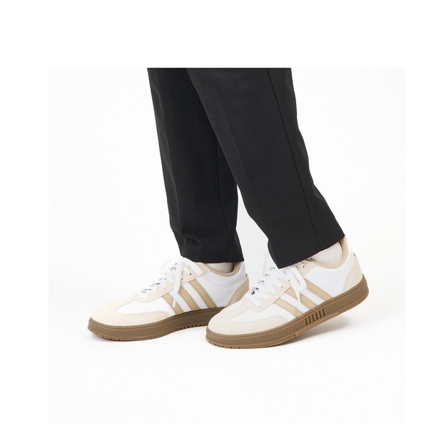 限時限量 韓國代購 Adidas Gradas 復古伯爵奶茶系皮革休閒鞋 中性風格男女皆可穿著 京京國際代購-細節圖3