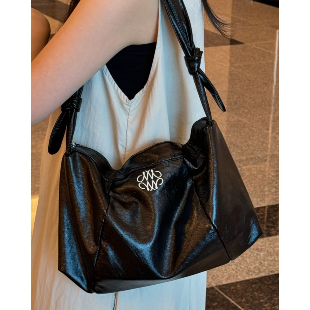 限時限量 韓國代購 Nick&Nicole 扭結背帶單肩包 ＃文佳瑛代言款 京京國際代購 @489jceqr-細節圖2