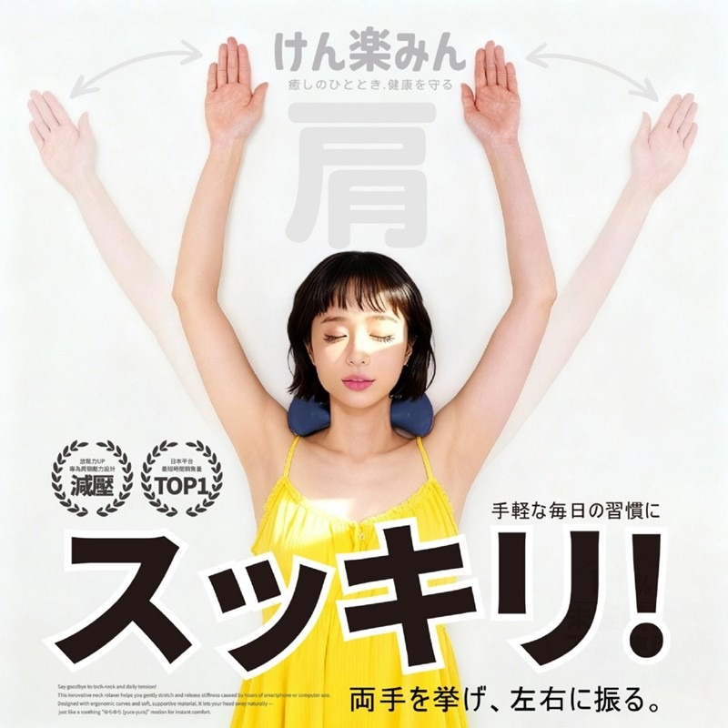 251120 台灣  肩楽眠® 肩頸深層解壓救援枕 日本理療師都在用的解壓神器💥 京京國際代購-細節圖4