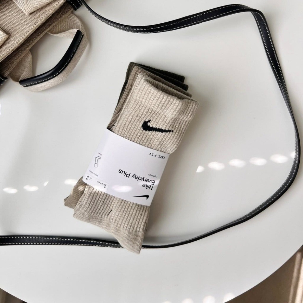 限時限量 台灣公司貨 Nike Socks 木質叢林系配色中筒襪三雙組 京京國際代購 @489jceqr-細節圖3