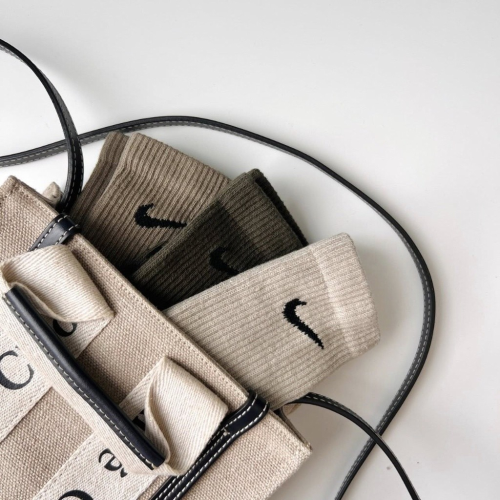 限時限量 台灣公司貨 Nike Socks 木質叢林系配色中筒襪三雙組 京京國際代購 @489jceqr-細節圖4