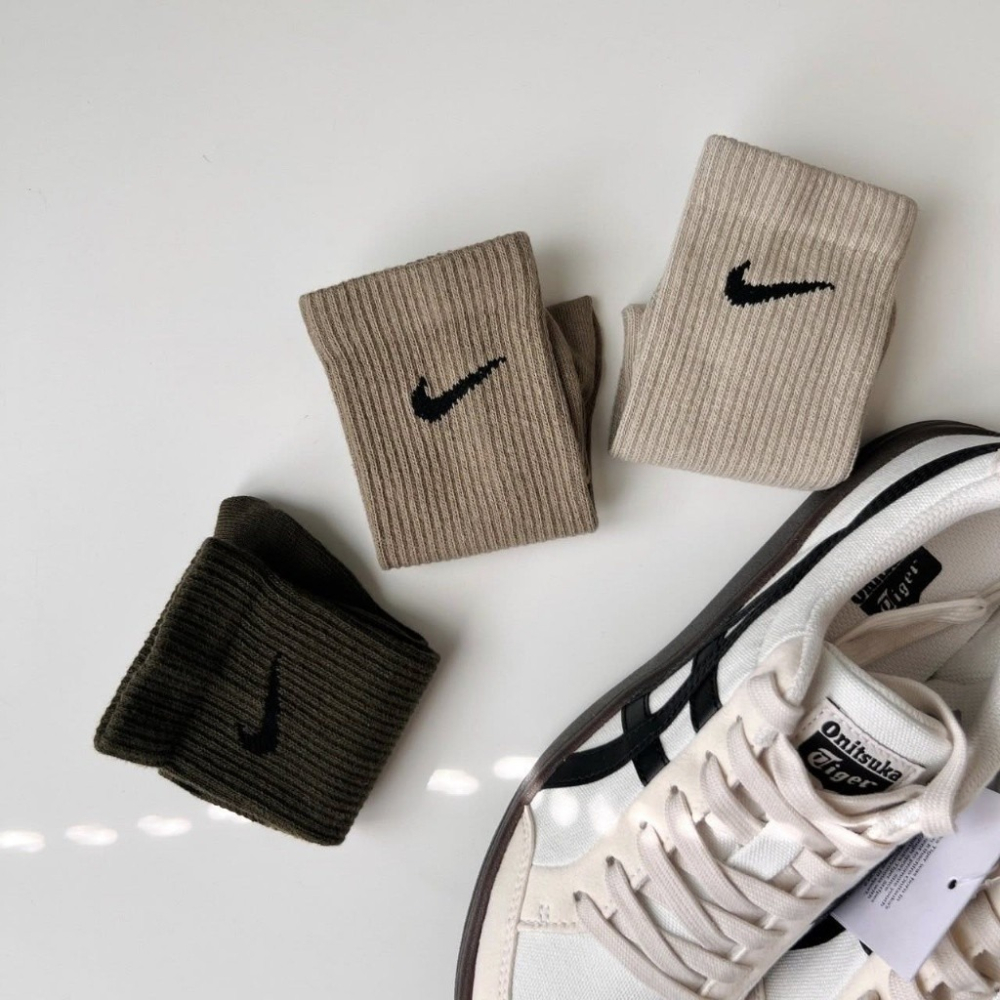 限時限量 台灣公司貨 Nike Socks 木質叢林系配色中筒襪三雙組 京京國際代購 @489jceqr-細節圖5