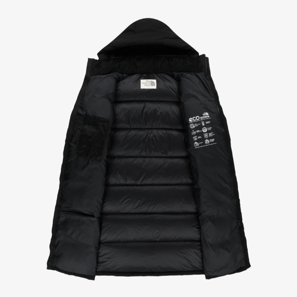 限時限量 韓國代購 The North Face EVERLOFT DOWN COAT 長版羽絨外套 京京國際代購-細節圖3