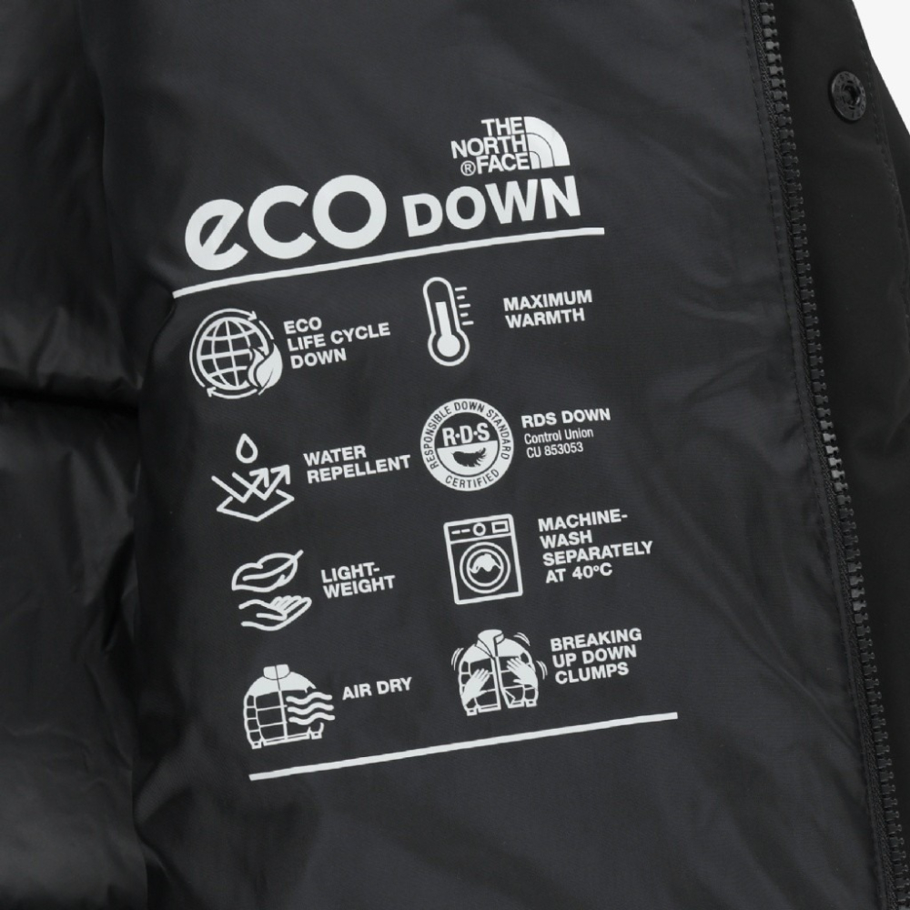 限時限量 韓國代購 The North Face EVERLOFT DOWN COAT 長版羽絨外套 京京國際代購-細節圖4